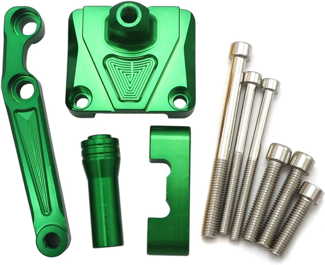 Motorcycle CNC Aluminum Adjustable Steering Damper Stabilizer Bracket Mount Kit For Kawasaki NINJA 250 EX250 Mounting Bracket Kit(H)
