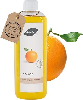 Saunabedarf Schneider Sauna Aufguss Konzentrat Orange Pur - 250ml, naturreine, ätherische Öle, wohltuender Saunaaufguss & langanhaltendes Dufterlebnis