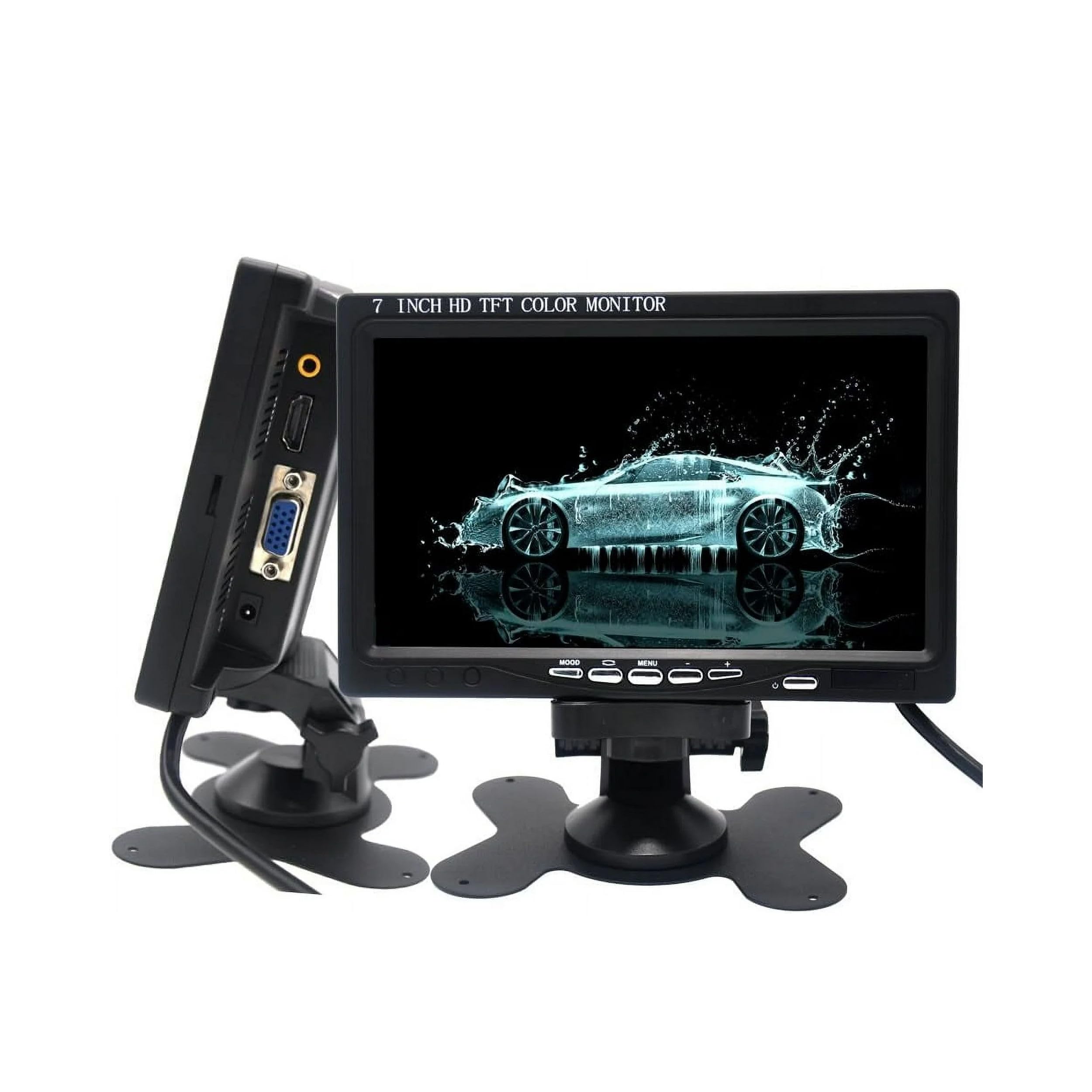 7 Inch Small LCD Monitor with AV VGA HD-MI Input for Pc Car Screen-image-25