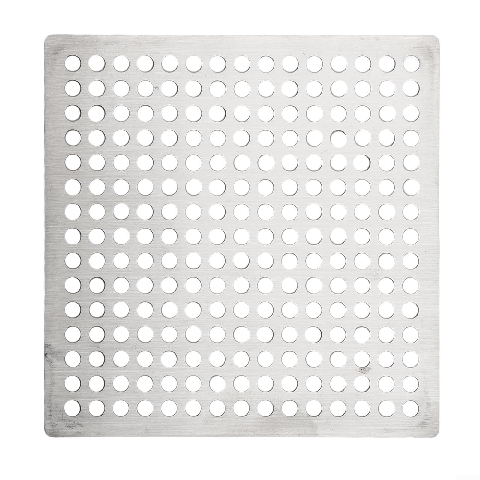 Couvercle de vidange de douche carré élégant en acier inoxydable de 9,8 cm, filtre et filtre réglable de 7 à 15 cm, empêche les obstructions, installation facile, durable et résistant à la rouille