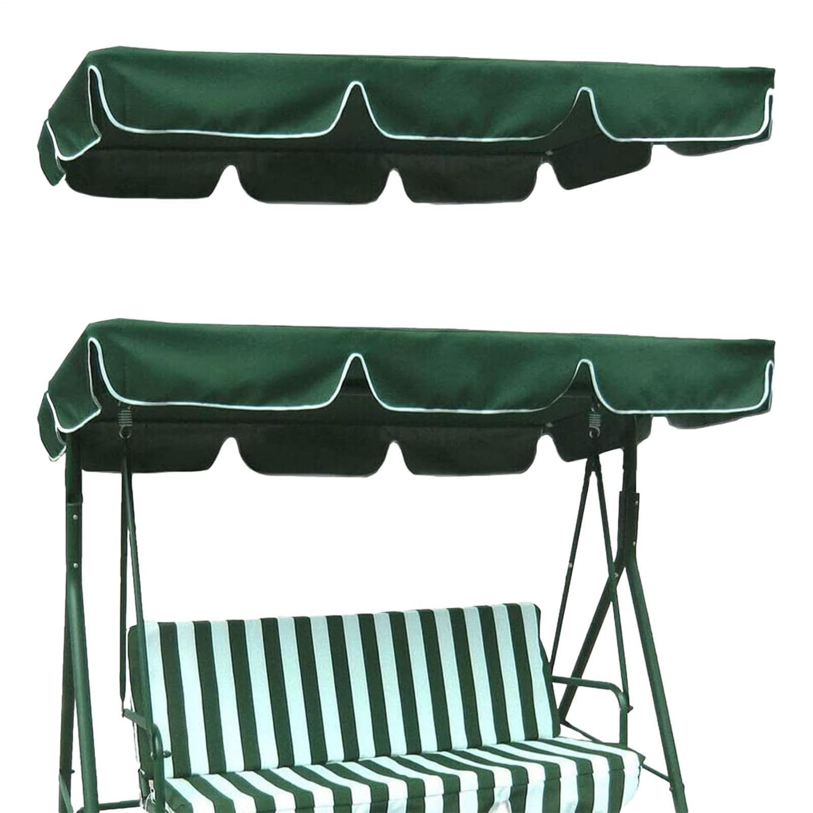 Toldo para columpio de porche y cubierta superior impermeable para techo de jardín
