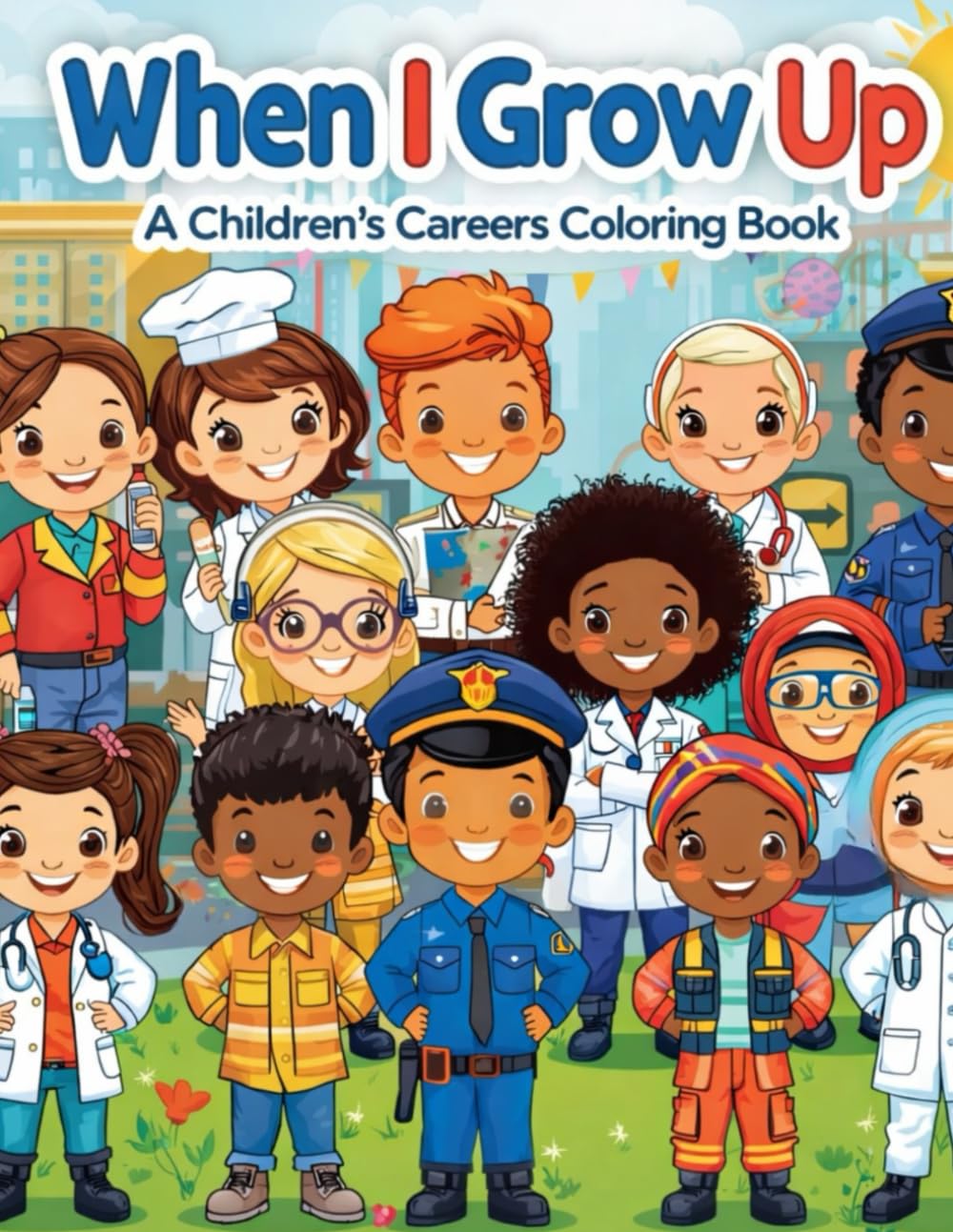 When I Grow Up: A Children's Coloring Book