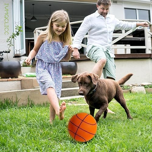 Miniatura 5 de Baloncesto silencioso, baloncesto silencioso para interiores, pelota de espuma de alta densidad sin revestimiento, baloncesto silencioso, alta