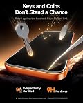 SMARTDEVIL 2 Pack Tempered Glass for iPhone 17 Pro Privacy Screen Protector, Anti-Spy Privacy Film, Military-Grade Shatterproof Protection, 9H Hardness, Fast & Easy Installation, Case Friendly Design