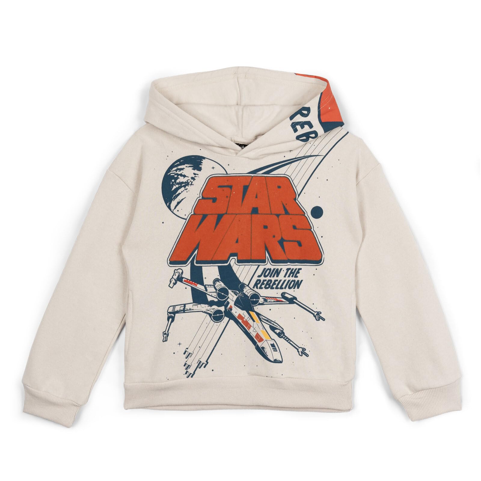 STAR WARS Fleece Pullover Hoodie Little Kid to Big Kid Sizes (4-18-20)