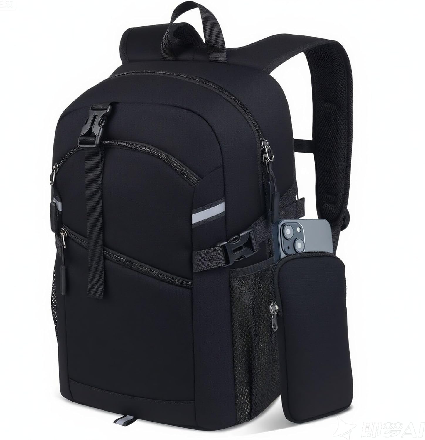 Small Hiking Backpack,20L Lightweight Travel Daypack,Ideal for Hiking,Traveling and Outdoor Adventure,Black