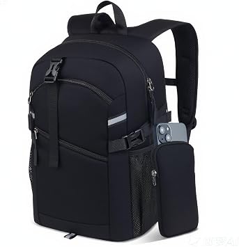 Small Hiking Backpack,20L Lightweight Travel Daypack,Ideal for Hiking,Traveling and Outdoor Adventure,Black