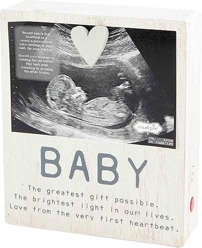 Mud Pie Marco de grabadora de ultrasonido