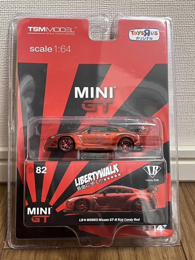 MINIGT トイザらス限定 LBWK R35 GT-R No.82 MINIGT トイザらス限定 LBWK R35 GT-R No.82