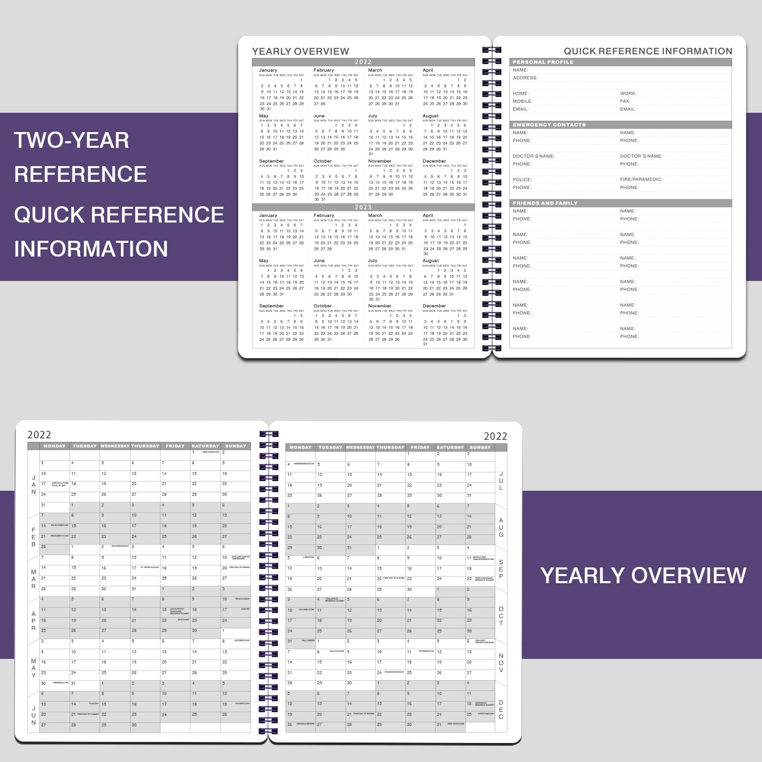 20222023 Weekly Appointment Book & Planner 20222023 Daily Hourly