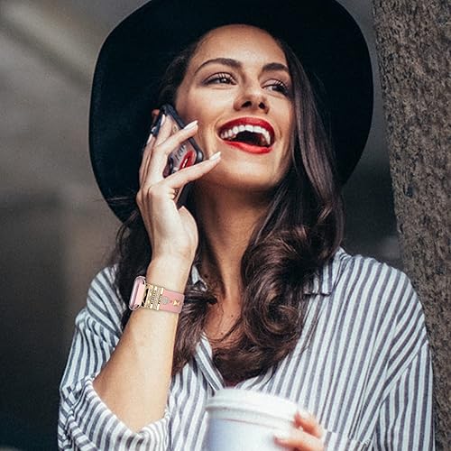 Miniatura 5 de Gillna 13 dijes decorativos para correas de reloj, compatibles con SmartWatch de 1.496 pulgadas, 1.575 pulgadas, 1.614 pulgadas, iWatch Series 8, 7,