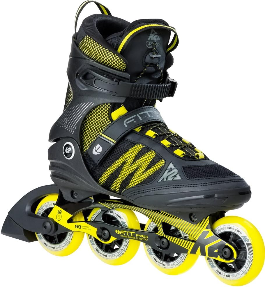 K2 Inline Skates F.I.T. 84 PRO Für Herren Mit K2 Softboot, Black