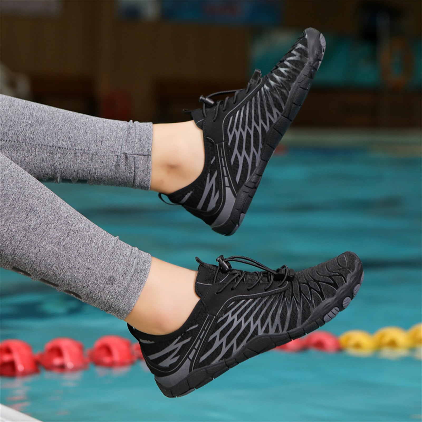 Bronoir Skin Pro with Copper - Grounding Allround Barefoot Shoes Atmungsaktive Barfußschuhe für Männer und Frauen Zero Drop Trail Running Schuhe mit breiter Zehe