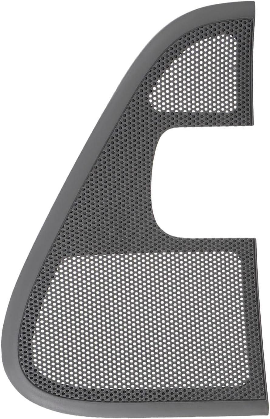 Front Right Passenger Side Door Speaker Grille Panel Cover Fit for Ford F150 2004 2005 2006 2007 2008 Replace 5L3Z-18978-BAA 5L3Z18978BAA, Flint Gray Color