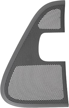 Front Right Passenger Side Door Speaker Grille Panel Cover Fit for Ford F150 2004 2005 2006 2007 2008 Replace 5L3Z-18978-BAA 5L3Z18978BAA, Flint Gray Color