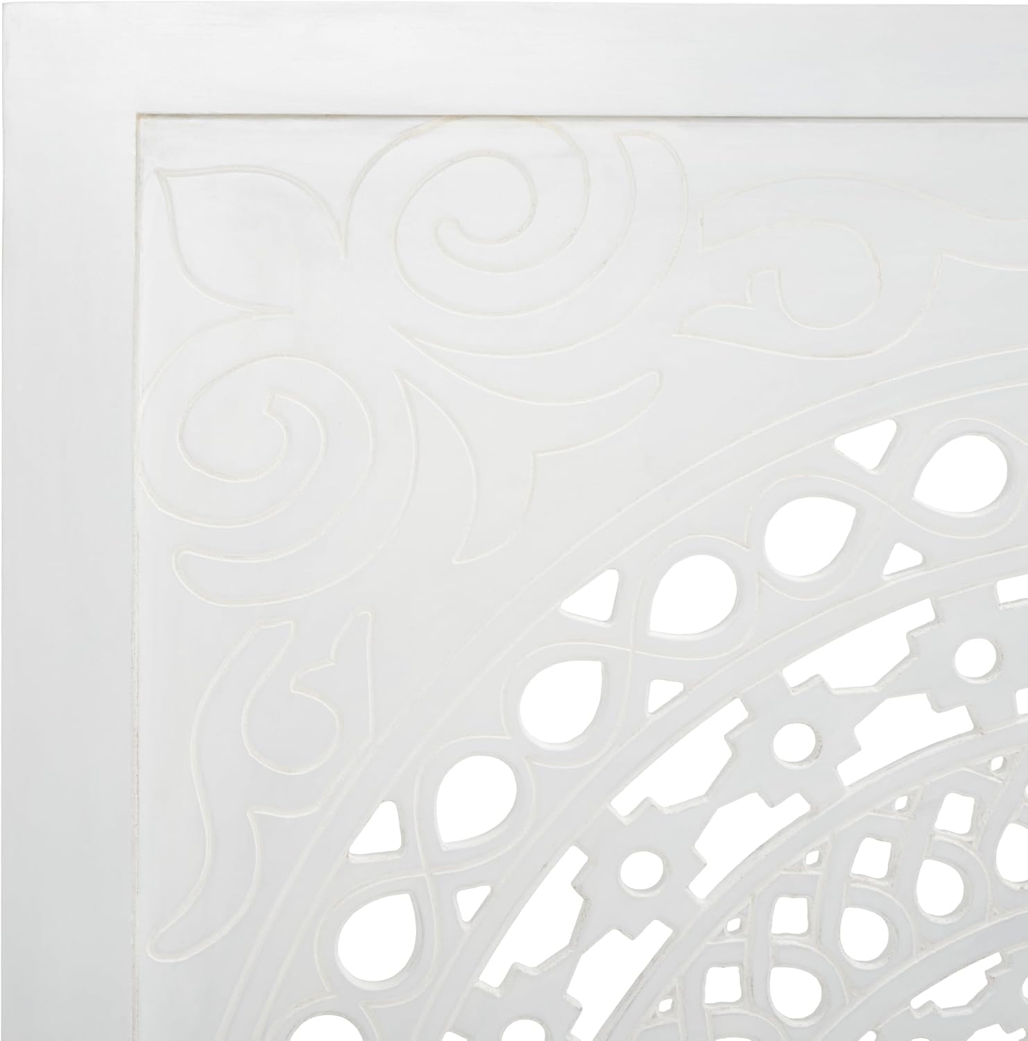 SAFAVIEH Home Collection Romilda White Wash Full Size Headboard