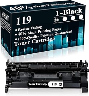 1 Black 119 | CRG-119 Toner Cartridge Replacement for Canon imageCLASS MF5850dn MF5950dw MF6180dw MF416dw MF419dw MF418x LBP6340 LBP6670dn LBP6680x LBP251dw LBP252dw LBP253dw Printer,Sold by TopInk