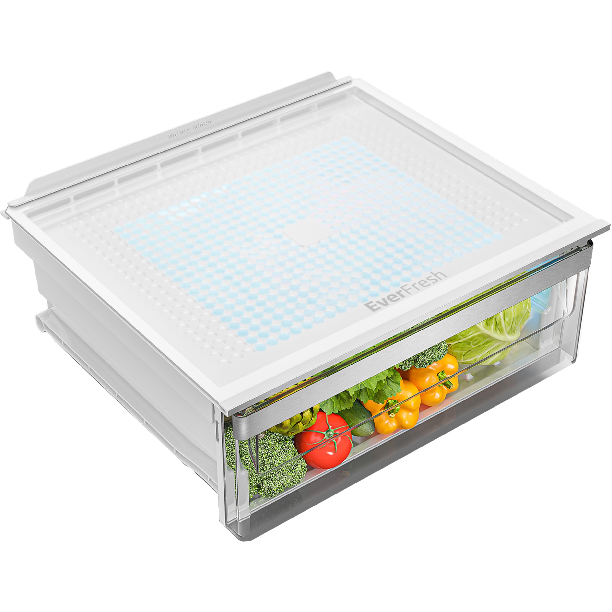 Beko BCNA306E5ZSN Einbau-Kühl-/Gefrierkombination, 284 l Gesamtrauminhalt, Multizone, NoFrost, ProSmart Inverter Kompressor, Schlepptürtechnik, HarvestFresh, Einbau-Kombination, 32 dB, Weiß