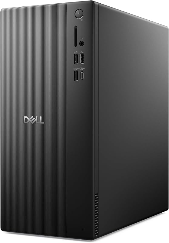 Computadora de escritorio Dell Tower, Intel Core Ultra 7-265, 32 GB de RAM, Windows 11 Home | Gráficos Intel UHD, SSD PCIe NVMe de 1 TB, Wi-Fi 6, Bluetooth, teclado y mouse con cable, ECT1250