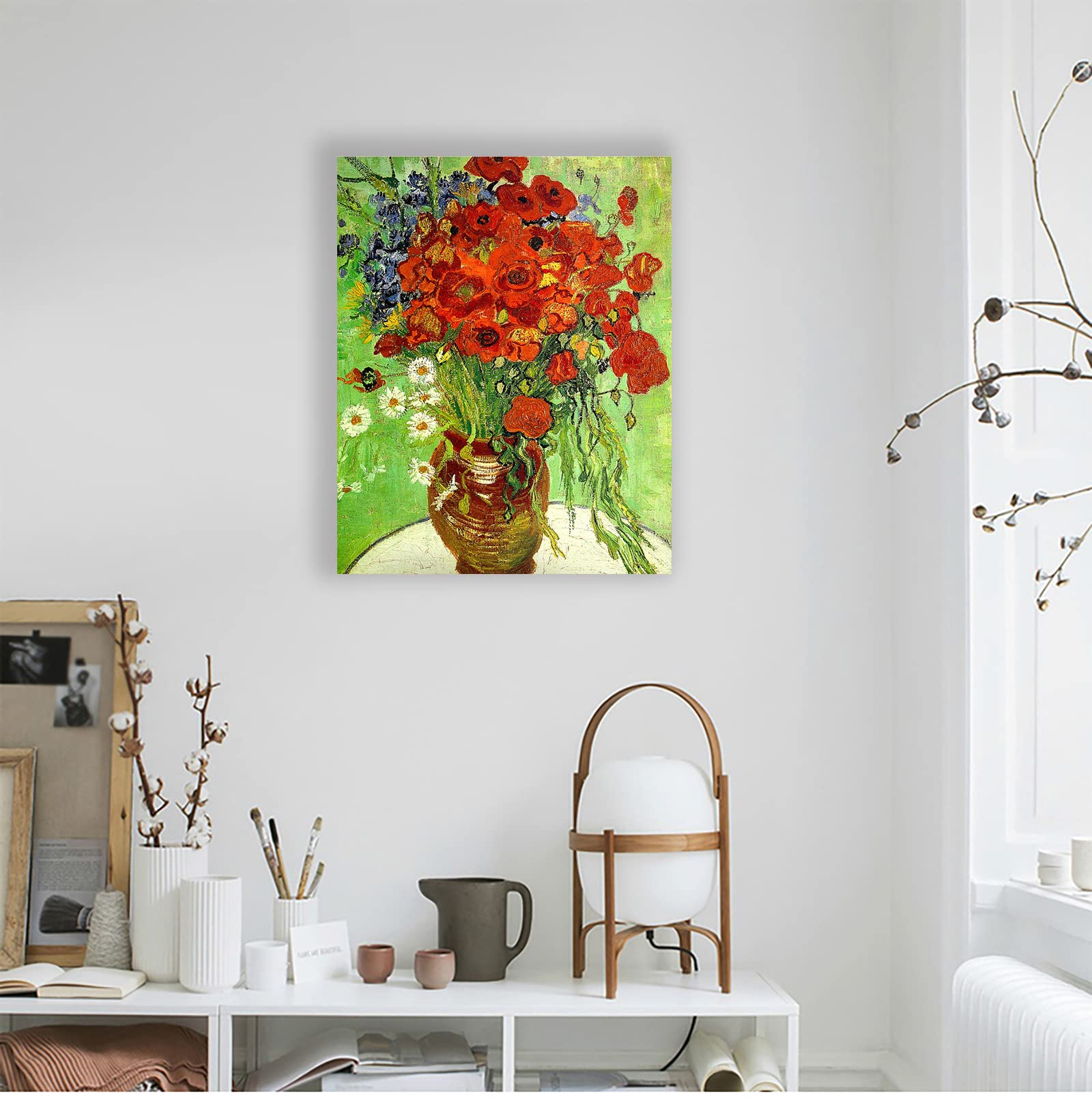 Amazon.co.jp: アートパネル フィンセント ファン ゴッホ 抽象画 油絵