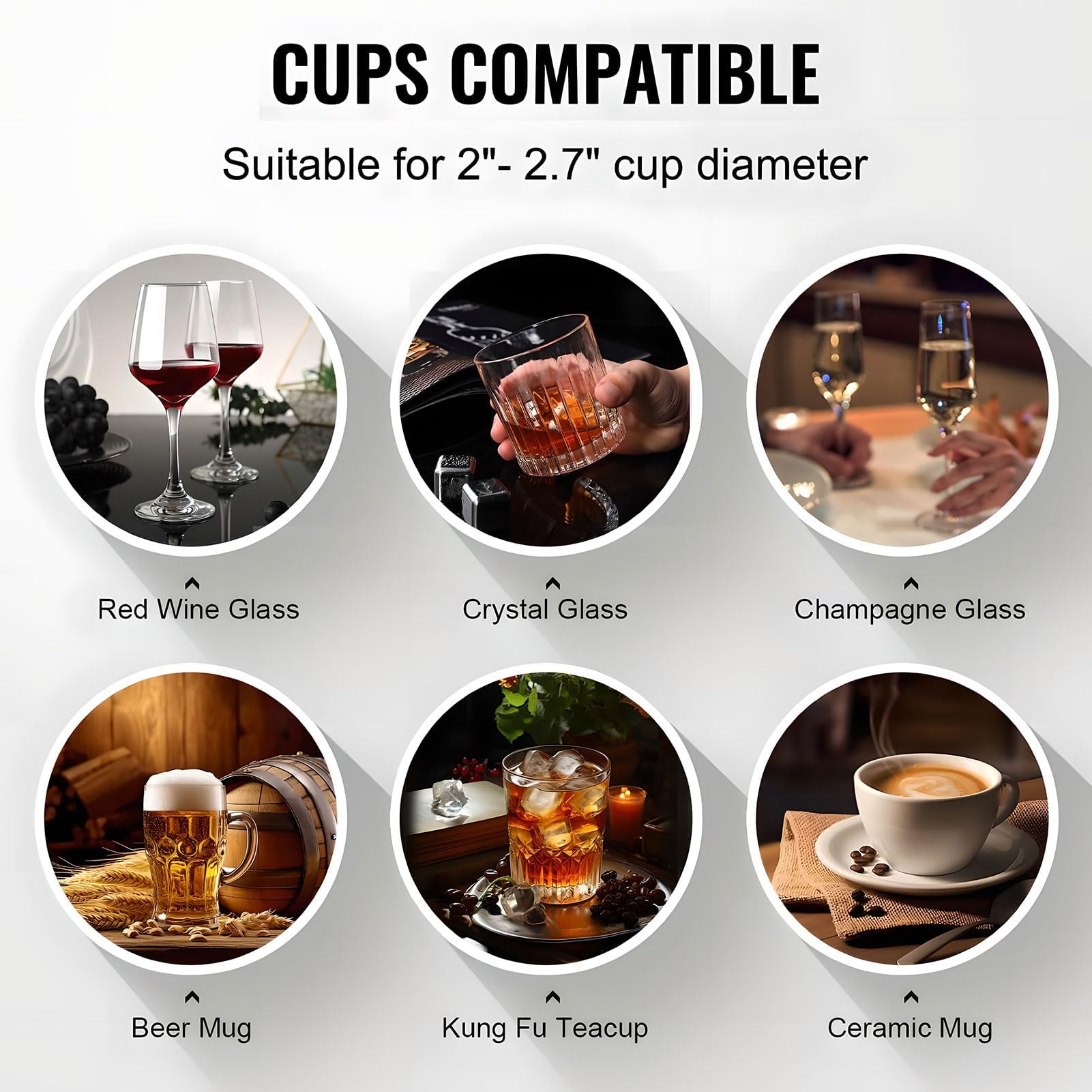 Lavadora eléctrica de vidrio, 1200 tazas/h, limpiador comercial con 5 cepillos para tazas de cerveza, bares, cafeterías, restaurantes
