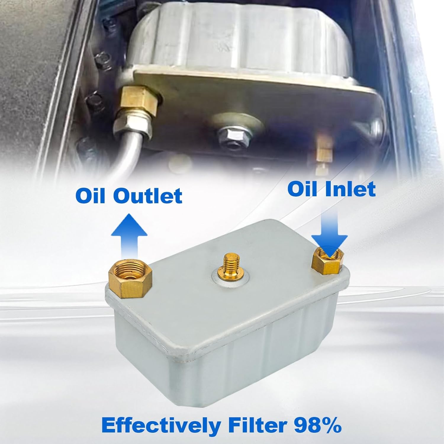 Fuel/Air/Oil Filter Kit Compatible with Cummins Onan 6000 7500 8000 Quiet Diesel Generator Replacement LF3591, FF236, 1402897, 1220833, 1492513