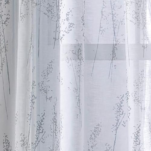 Miniatura 3 de DKNY Whisper - Cortina transparente para ventana, panel individual, 95 pulgadas, lino