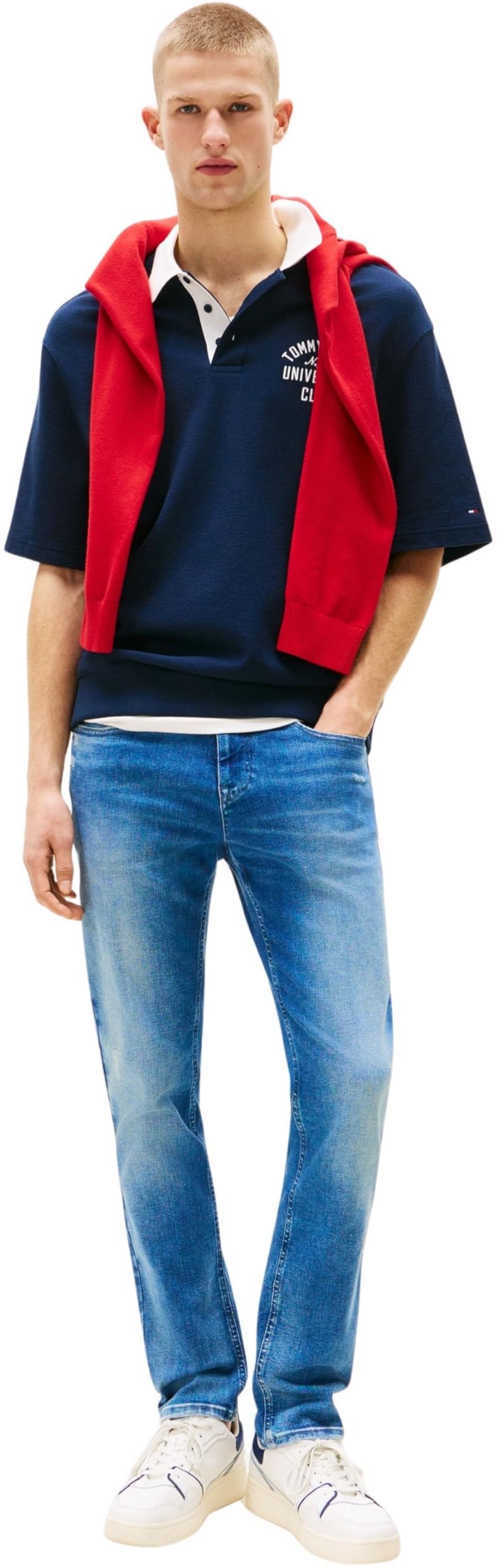 Tommy Jeans Scanton Slim Ai3335 Dm0dm21903 - Pantalones Hombre