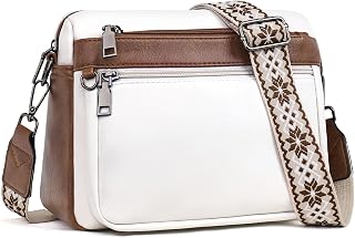 Crossbody Purses for Women Trendy,Vegan Leather Crossbody Bags,Cell Phone Camera Shoulder Handbags with Card Slots