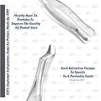 Vista 2 de 1 pinza de extracción dental de grado operatorio prémium #53L para instrumentos superiores MOLARS lado izquierdo (calidad DDP)