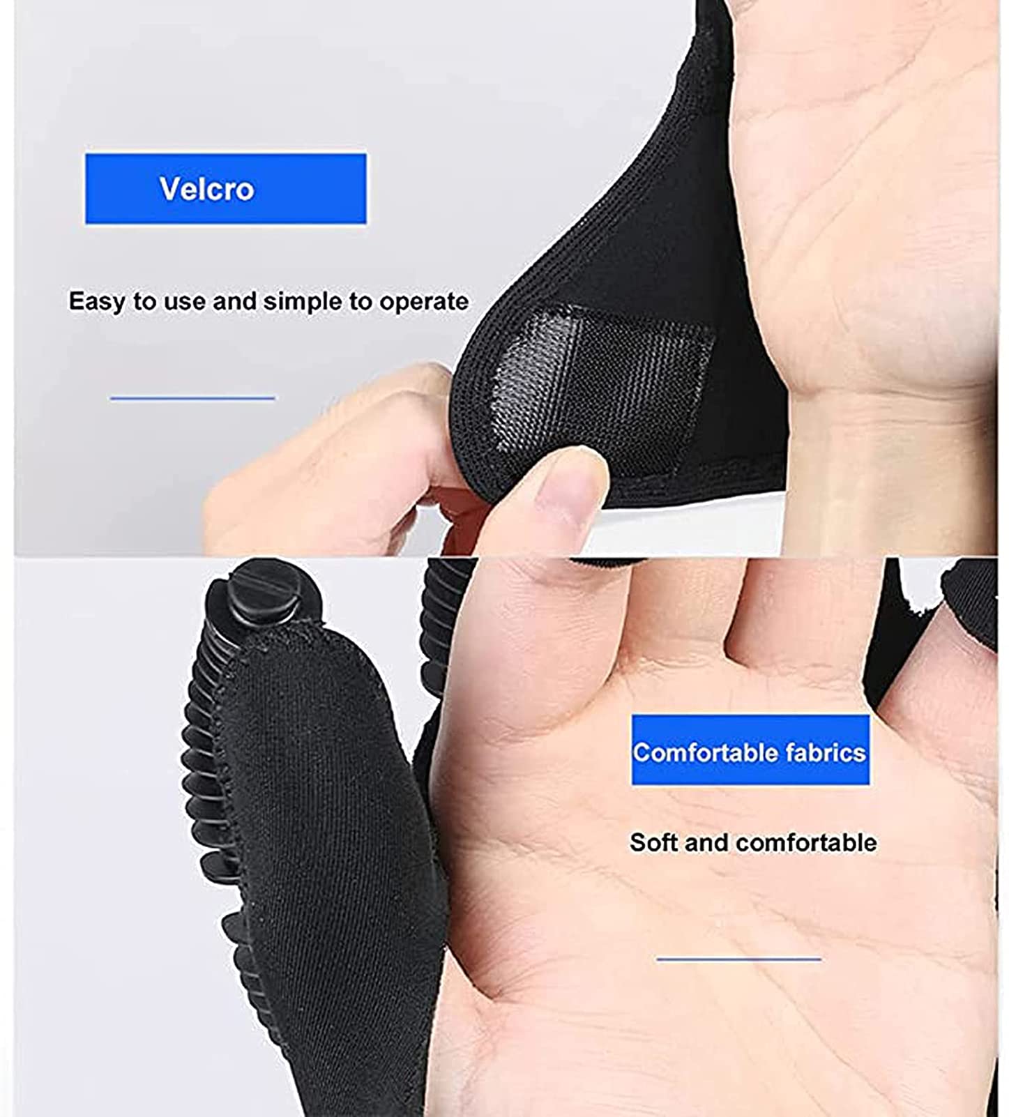 Ortesis De Entrenamiento De Rehabilitación De Dedos, Guantes De Robot De Rehabilitación De Entrenamiento De Mano Eléctricos Con Control Remoto, Para Entrenamiento De Corrección De Flexión De Dedos