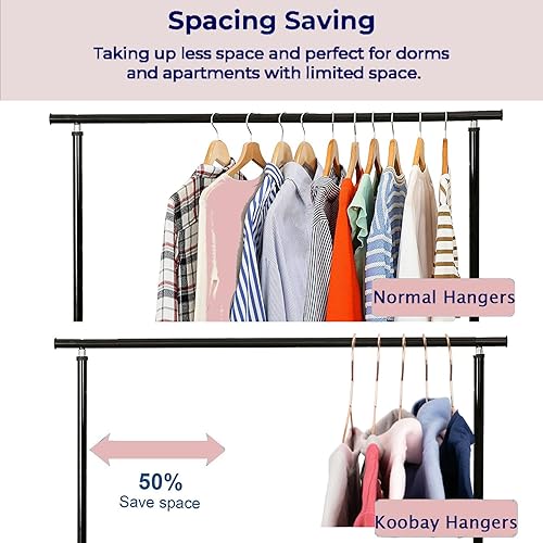 Miniatura 9 de Perchas para ropa de 12.5 pulgadas de alambre de metal de acero inoxidable y cobre para niños y niños, paquete de 30 perchas resistentes que ahorran