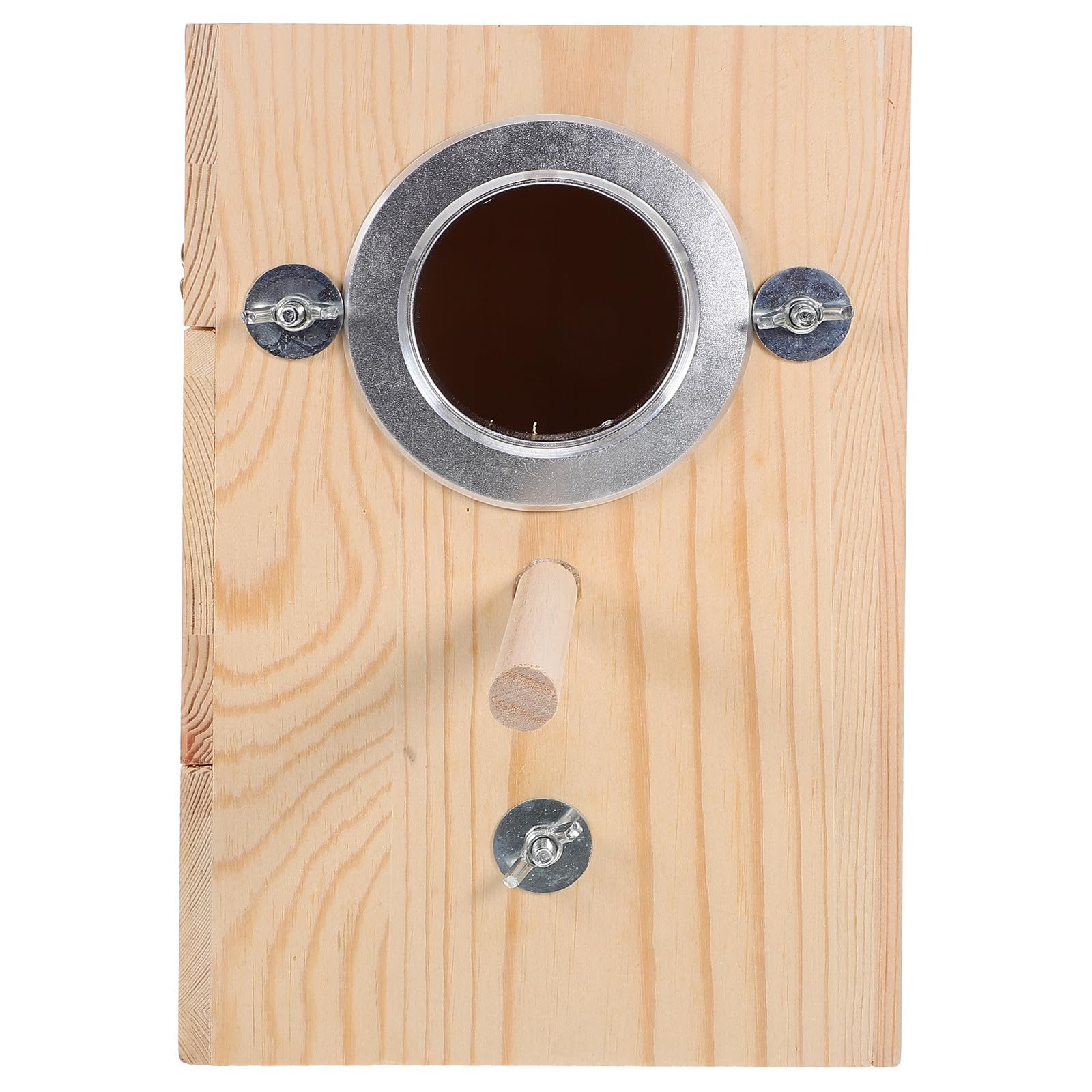 MAGICLULU Nido para Periquitos Caja de Cría de Aves de Madera para Jardín