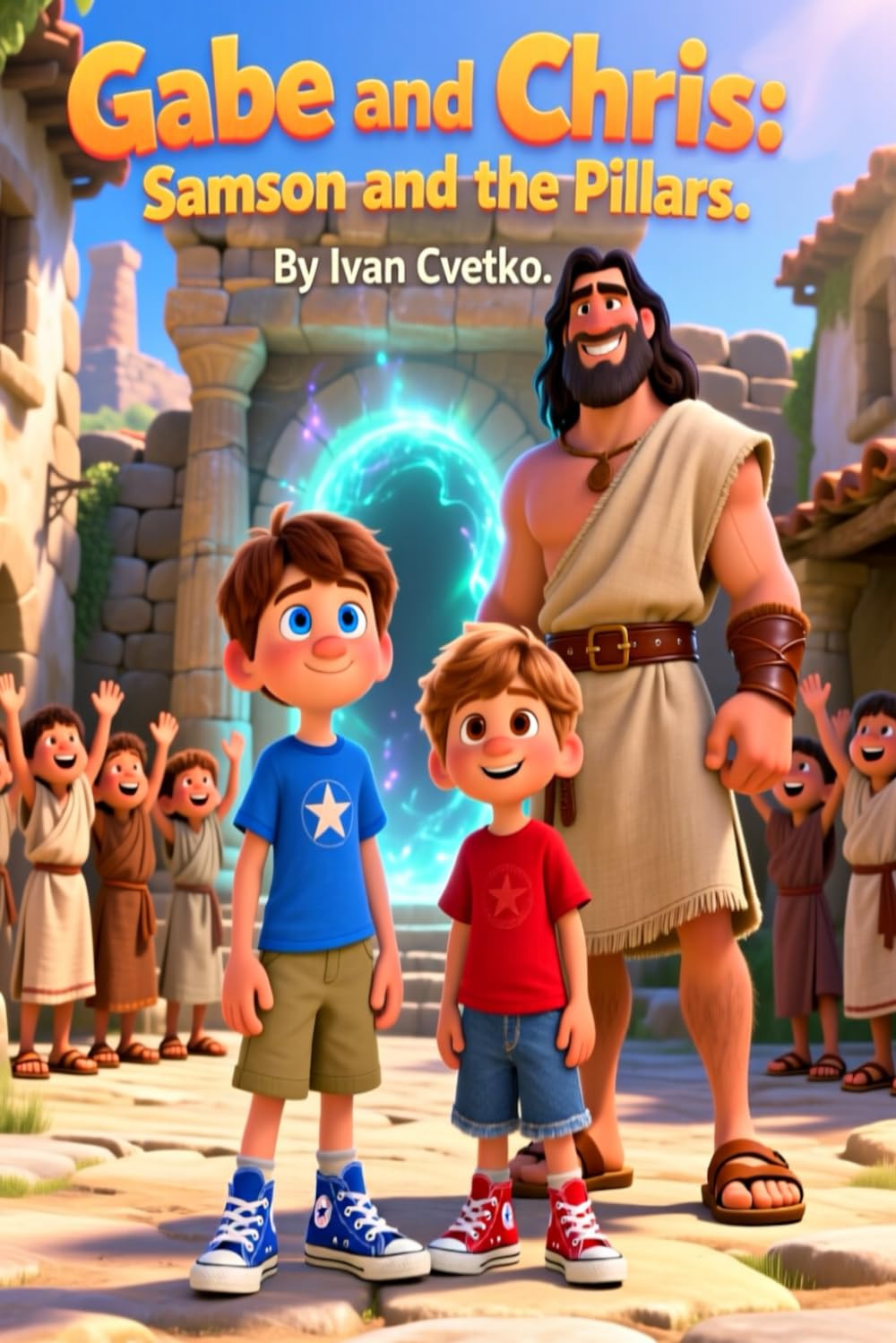 Gabe and Chris: Samson and the Pillars: A Heartwarming Story About Courage, Kindness, and True Strength (Gabe and Chris Bible Stories Collection)