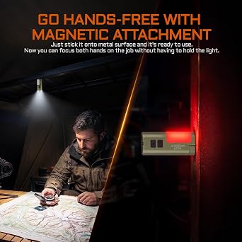 ACEBEAM UC3A EDC AAA Flashlight, 900 High Lumens Multi-Light Source Light | Mini Flashlight with Camping and 9 RGB Lights, Small Flat Pocket LED Magnetic Keychain Flashlight for Emergency Home Outdoor