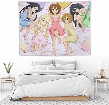 Amazon.co.jp: けいおん タペストリー アニメ タペストリー 壁掛け