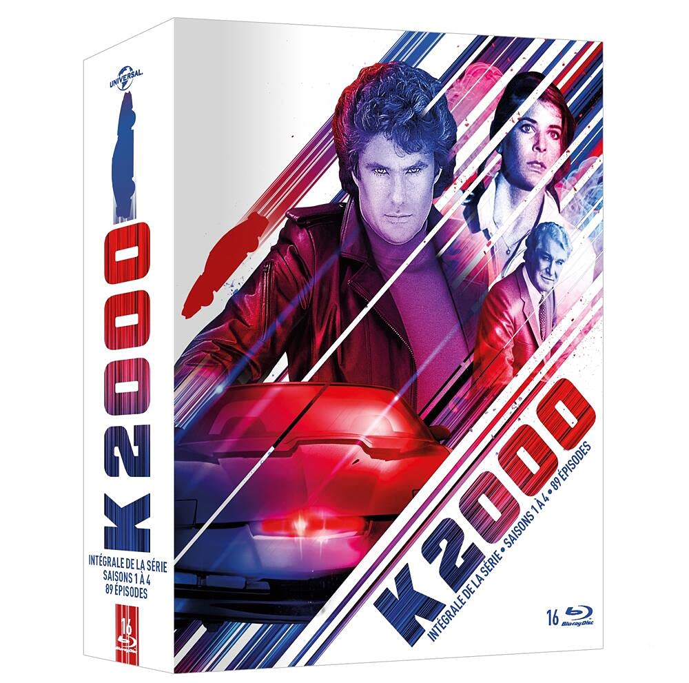 K 2000, l'intégrale de la série TV - 16 Blu-Ray + livret 96 pages - Elephant Films