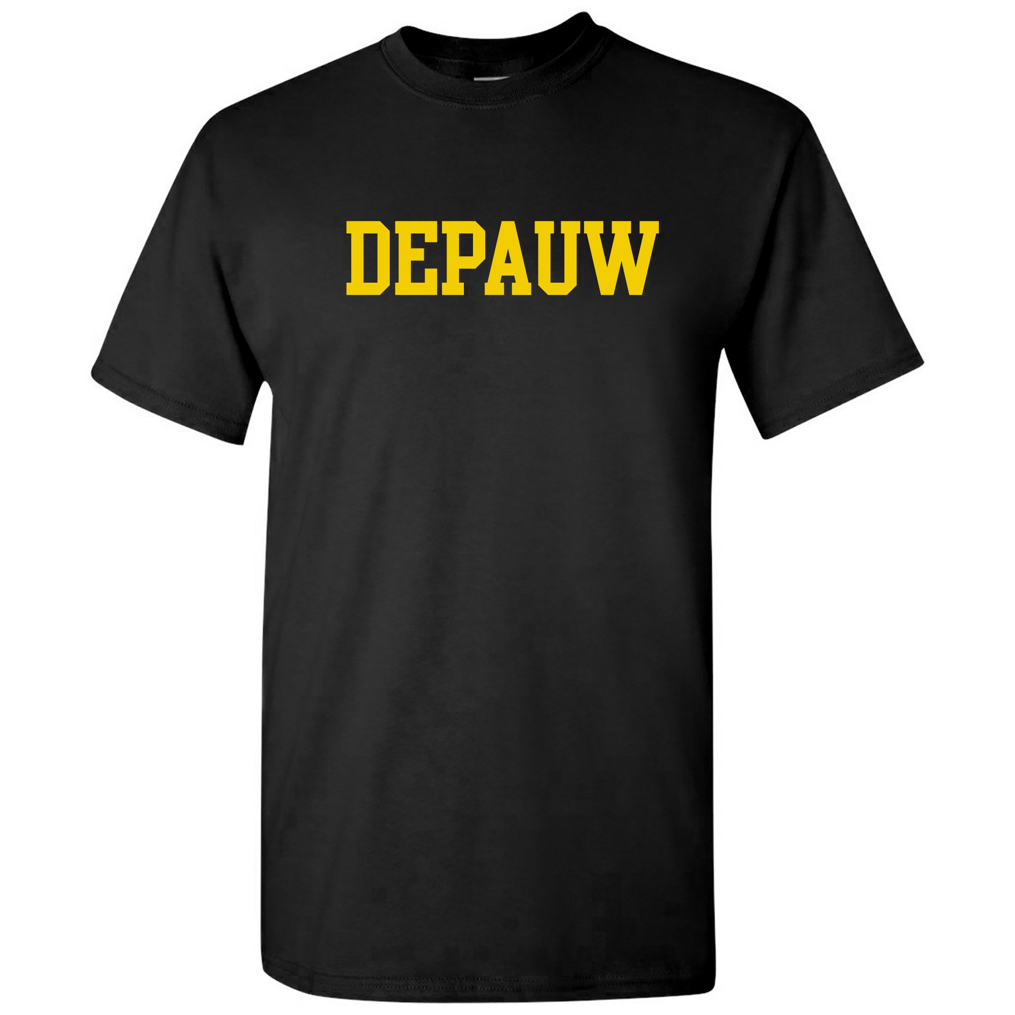 NCAA Basic Block, Team Color T Shirt, College, University - Black - Large — image 1