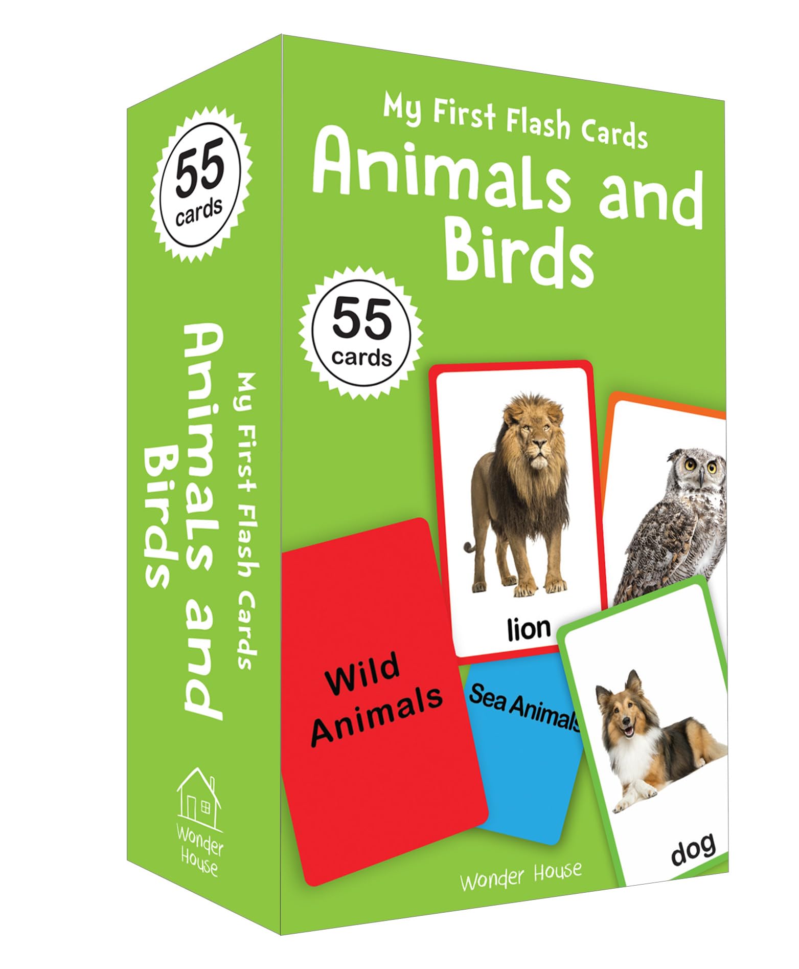Wonder House My First Flash Cards Animal And Birds : 30 Early Learning Flash Cards For Kids, for Language_Skills-picture-23