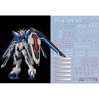 HG 1/144 Rising Freedom Gundam Water Transfer Decal for HG RG MG PG RE HiRM Robot Plastic Model