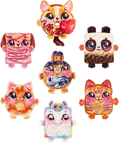 Miniatura 3 de COOKEEZ MAKERY Toastadora Toasty Treatz con felpa perfumada, paquete de 2 haz un amigo de peluche sorpresa suave y esponjoso. Haz un pop in-pan y ve