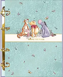 Tilibra - Caderno Argolado Cartonado Colegial Pooh 80 Folhas