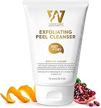 White Wolf Exfoliating Face Peel Cleanser for Men Helps with Discoloration from Scars and Age spots, Fights Pigmentation and Evens Out the Skin Tone -75 ml