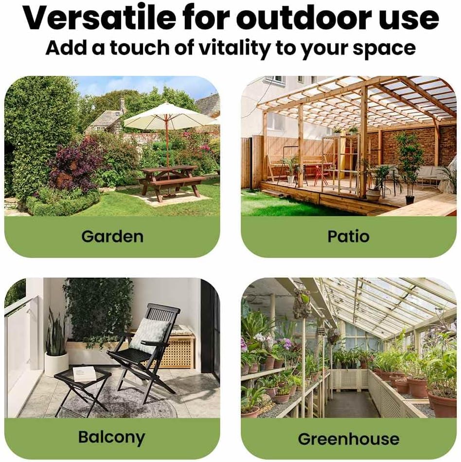 vidaXL Rectangular Garden Raised Bed - Versatile Galvanized Steel Planter Pot - DIY Friendly - Large Outdoor Flower/Herb/Vegetable Bed - Easy Assembly - Durable & Weather- - Silver Finish