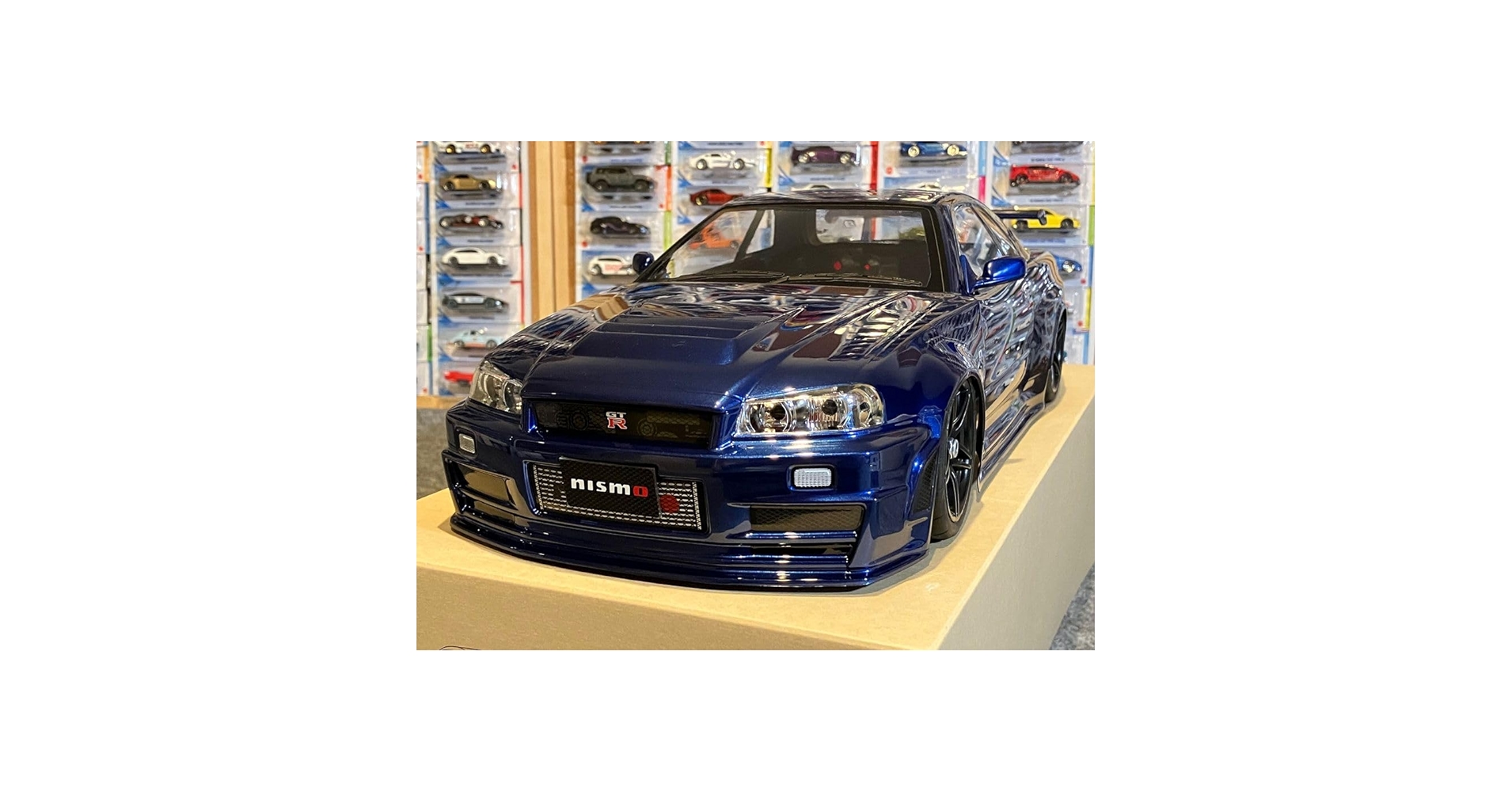 タミヤラジコン日産スカイラインGT-R R34 塗装済 スペアボディメタリック青 タミヤラジコン日産スカイラインGT-R R34 塗装済 スペアボディ