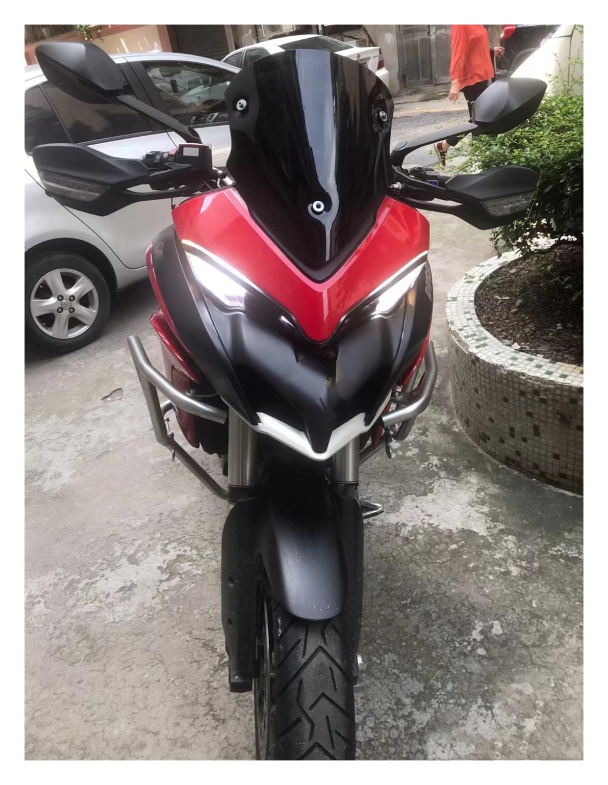 Amazon.co.jp: オートバイのスクリーン ドゥカティ用ムルティ