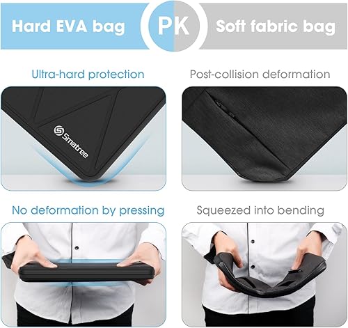 Miniatura 6 de Smatree Funda para portátil ASUS ROG Zephyrus Duo 15 SE 2021 de 15,6 pulgadas, funda protectora dura para ASUS ExpertBook B5 OLEDB5 Flip OLED, ASUS