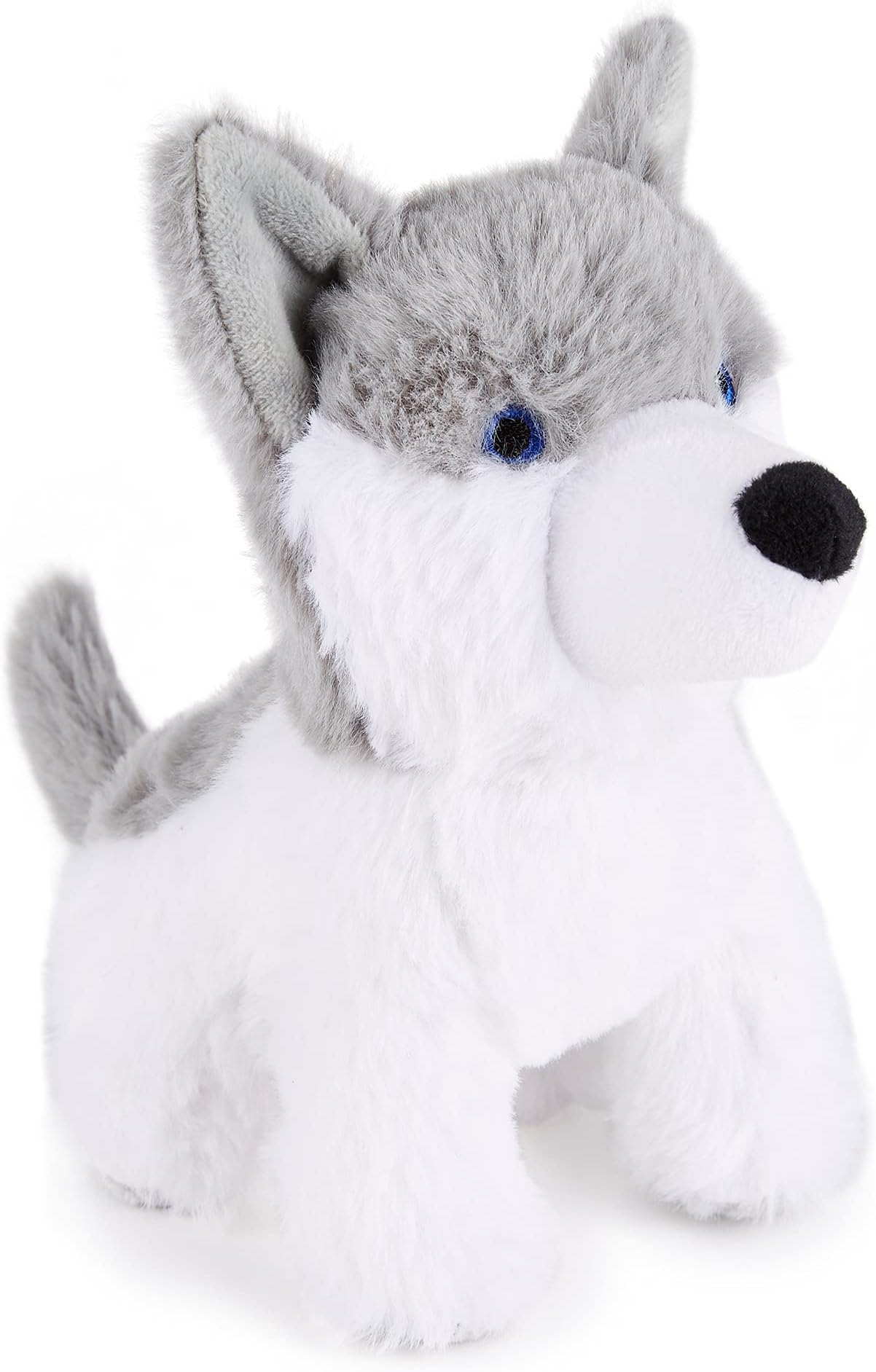 Zappi Co Children's Soft Cuddly Plush Toy Animal - Perfect Perfect Soft Snuggly Playtime Companions for Children (12-15cm /5-6") (Husky Dog)