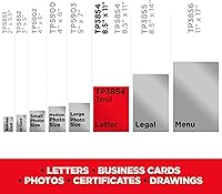 Vista 4 de Scotch Thermal Laminating Pouches, for Use with Thermal Laminators, 8.9 x 11.4 Inches, Letter Size Sheets, 100-Pack