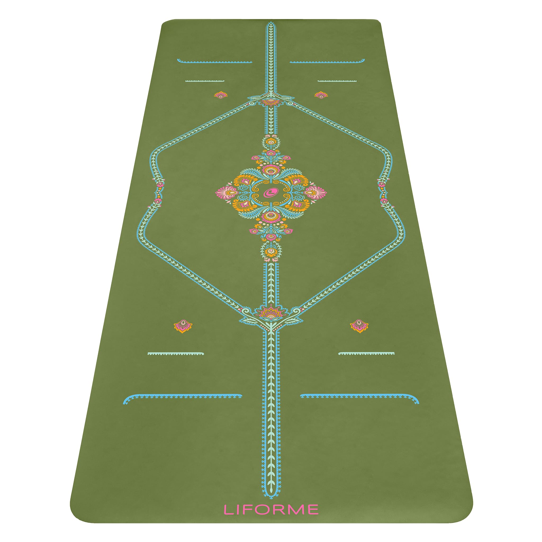 Liforme Mindful Garden - Esterilla de yoga